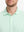 Close-up front view (nose to chest) of Modern Texture Stylish Polo in MINT GREEN
