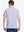 Back view of MAELREG Men's Performance Jersey Print Polo in Purple Wine Glass – athletic fit