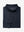 Folded view of dark navy solid stretch cotton pique long sleeve polo shirt