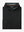 Folded view of BLACK Long Sleeve Solid Jersey Polo showing fabric texture and neat folds