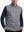 Front upper body shot of model wearing grey/wine camo  full print quarter zip sleeveless vest pullover