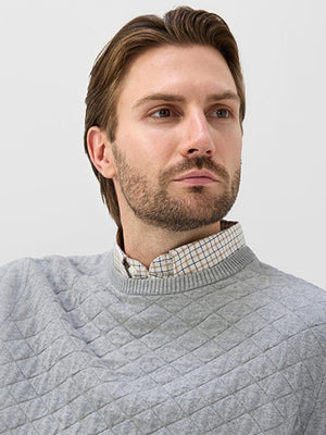 100% Cotton Knit Crew Neck Sweater