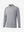 3d view of garment in grey warm brushed mock neck golf t shirt