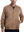 Men's Micro Suede Bomber Jacket With Jacquard Rib Trim