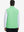 Back upper body view of the dark grey print collar quarter zip golf vest, clean cut and relaxed posture.