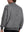 Men's Micro Suede Bomber Jacket With Jacquard Rib Trim