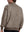 Men's Micro Suede Bomber Jacket With Jacquard Rib Trim