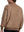 Men's Micro Suede Bomber Jacket With Jacquard Rib Trim