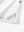 Detail view of hem on white solid stretch cotton pique long sleeve polo shirts