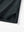 Detail view of hem on dark gray solid stretch cotton pique long sleeve polo shirts