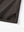 Detail view of hem on dark brown solid stretch cotton pique long sleeve polo shirts