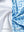 Close-up of the inner and outer fabric of youth full print stylish hoodies pullover in blue dinosaur, showing texture and finish