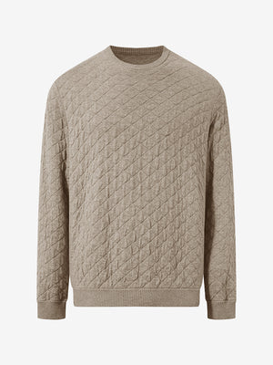100% Cotton Knit Crew Neck Sweater