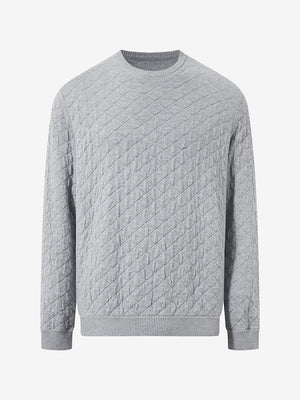 100% Cotton Knit Crew Neck Sweater
