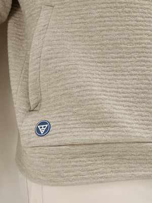 Textured Heather Cozy Quarter Zip
