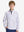 Front upper body shot of model wearing white polka dots youth print midlayer Q-zip pullover sweatshirt