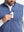 Nylon Blend Stripe Texture Golf Vest with 5 Pockets