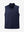 Nylon Blend Stripe Texture Golf Vest with 5 Pockets