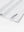 Hem detail of Skin-friendly long sleeve melange polo with neat stitching in white